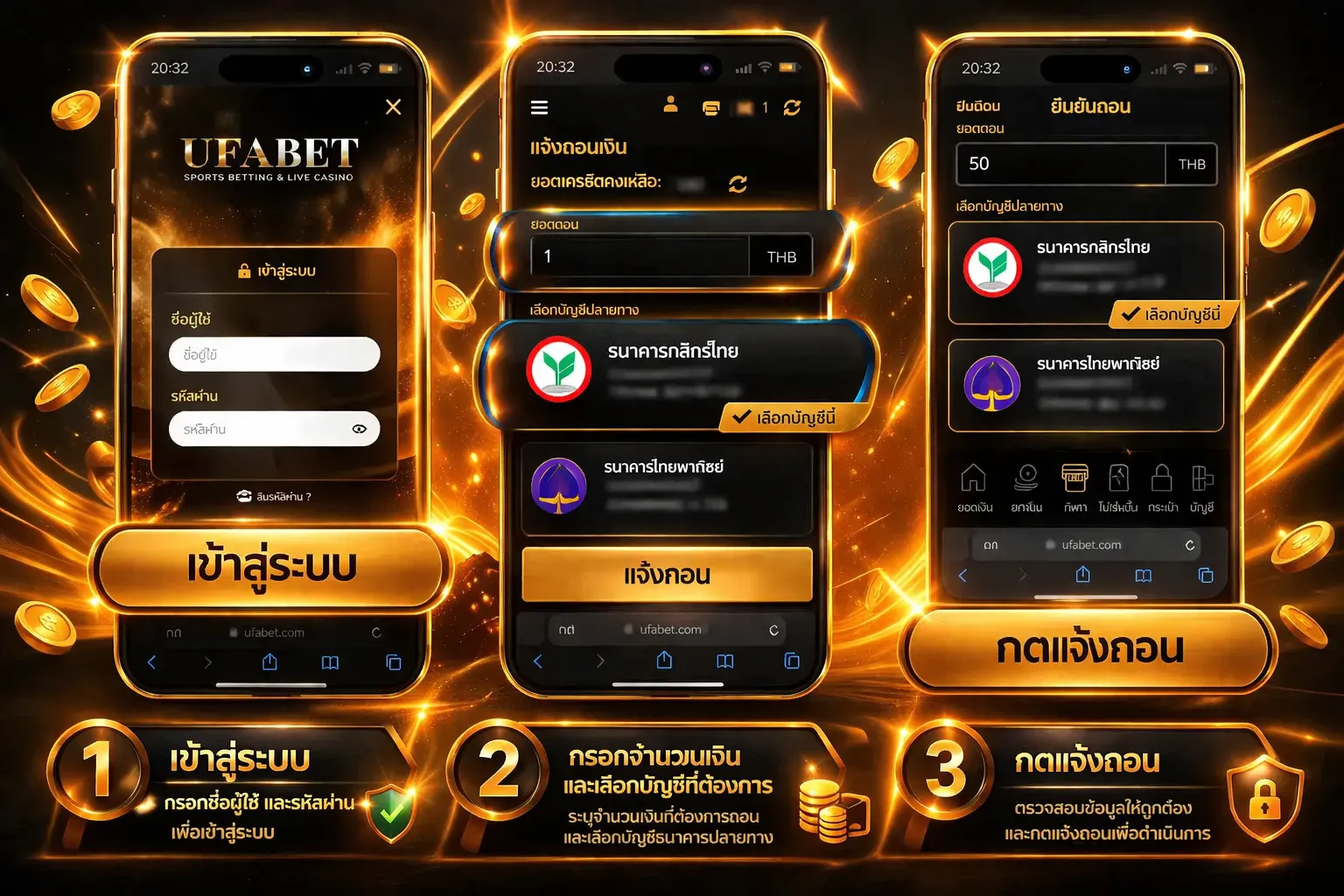 ถอนเงิน UFAC4