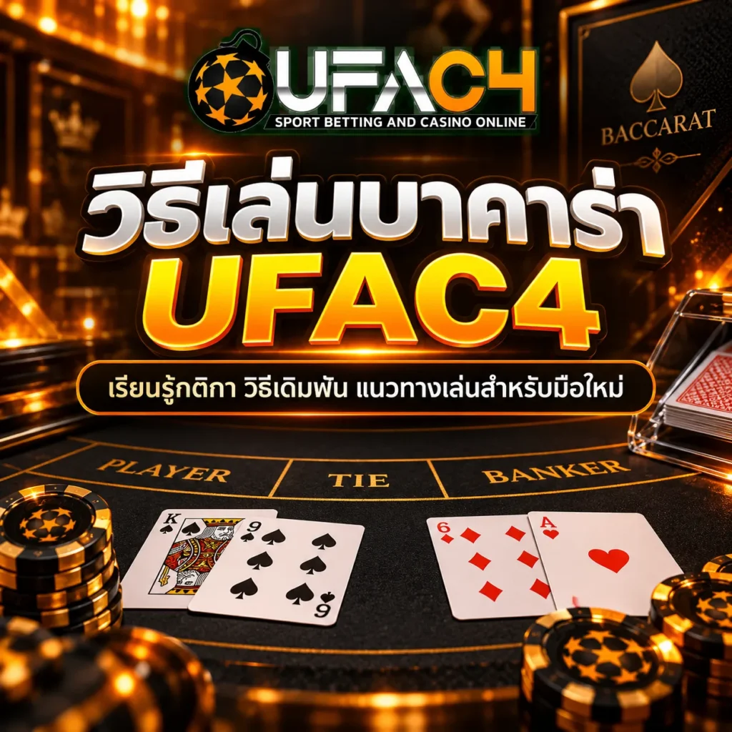 วิธีเล่นบาคาร่า
